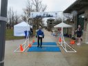 Chicago Lakefront Ultras 50K, 20.7-Mile Buildup Run, Half Marathon :: Start/Finish Area