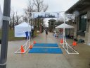 Chicago Lakefront Ultras 50K, 20.7-Mile Buildup Run, Half Marathon :: Start/Finish Area