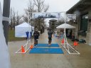 Chicago Lakefront Ultras 50K, 20.7-Mile Buildup Run, Half Marathon :: Start/Finish Area