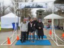 Chicago Lakefront Ultras 50K, 20.7-Mile Buildup Run, Half Marathon :: Start/Finish Area