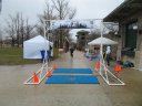 Chicago Lakefront Ultras 50K, 20.7-Mile Buildup Run, Half Marathon :: Start/Finish Area