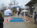 Chicago Lakefront Ultras 50K, 20.7-Mile Buildup Run, Half Marathon :: Start/Finish Area