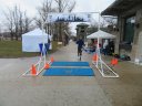 Chicago Lakefront Ultras 50K, 20.7-Mile Buildup Run, Half Marathon :: Start/Finish Area