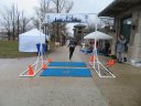 Chicago Lakefront Ultras 50K, 20.7-Mile Buildup Run, Half Marathon :: Start/Finish Area