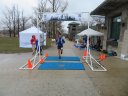 Chicago Lakefront Ultras 50K, 20.7-Mile Buildup Run, Half Marathon :: Start/Finish Area