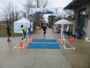 Chicago Lakefront Ultras 50K, 20.7-Mile Buildup Run, Half Marathon :: Start/Finish Area