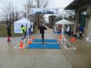 Chicago Lakefront Ultras 50K, 20.7-Mile Buildup Run, Half Marathon :: Start/Finish Area