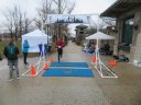 Chicago Lakefront Ultras 50K, 20.7-Mile Buildup Run, Half Marathon :: Start/Finish Area