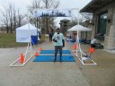 Chicago Lakefront Ultras 50K, 20.7-Mile Buildup Run, Half Marathon :: Start/Finish Area