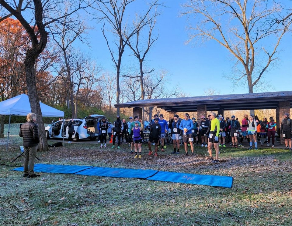 Action at Palos Park Woods North Start/Finish Area : Michelle's Phone...