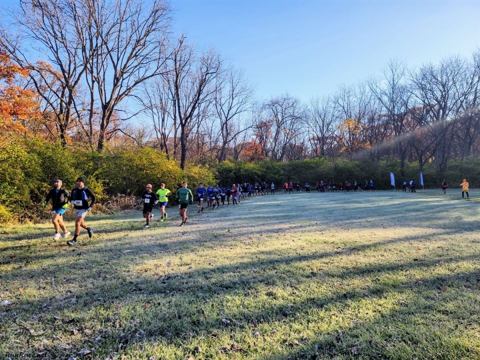 Action at Palos Park Woods North Start/Finish Area : Michelle's Phone...