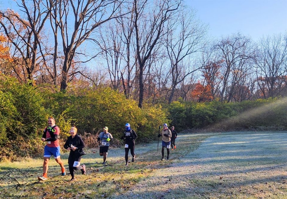 Action at Palos Park Woods North Start/Finish Area : Michelle's Phone...