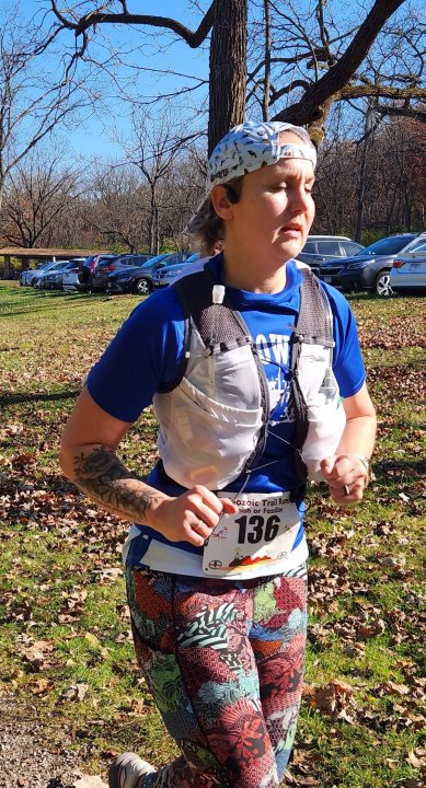 Action at Palos Park Woods North Start/Finish Area : Michelle's Phone...