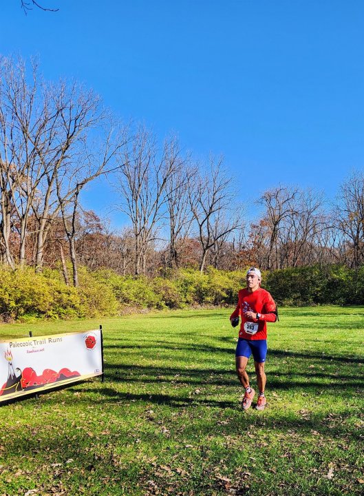 Action at Palos Park Woods North Start/Finish Area : Michelle's Phone...
