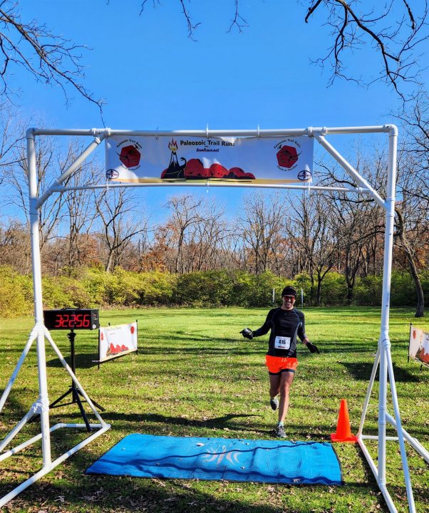 Action at Palos Park Woods North Start/Finish Area : Michelle's Phone...