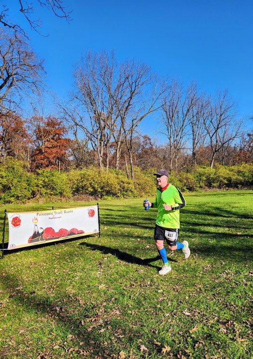 Action at Palos Park Woods North Start/Finish Area : Michelle's Phone...