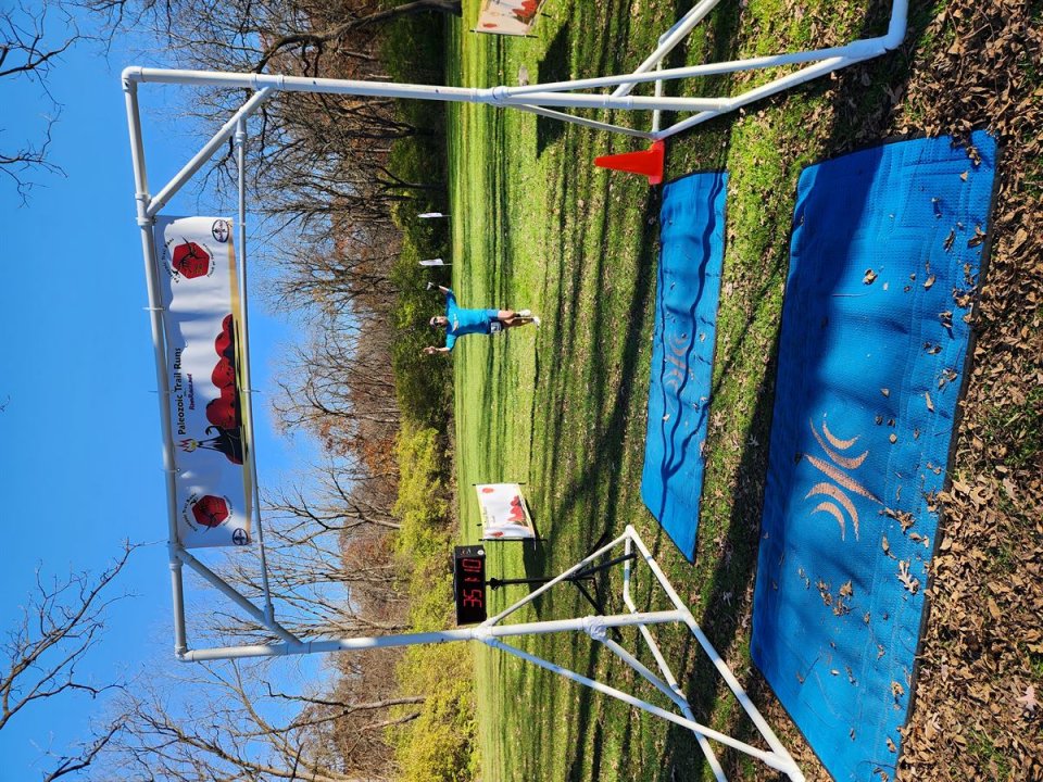 Action at Palos Park Woods North Start/Finish Area : Michelle's Phone...