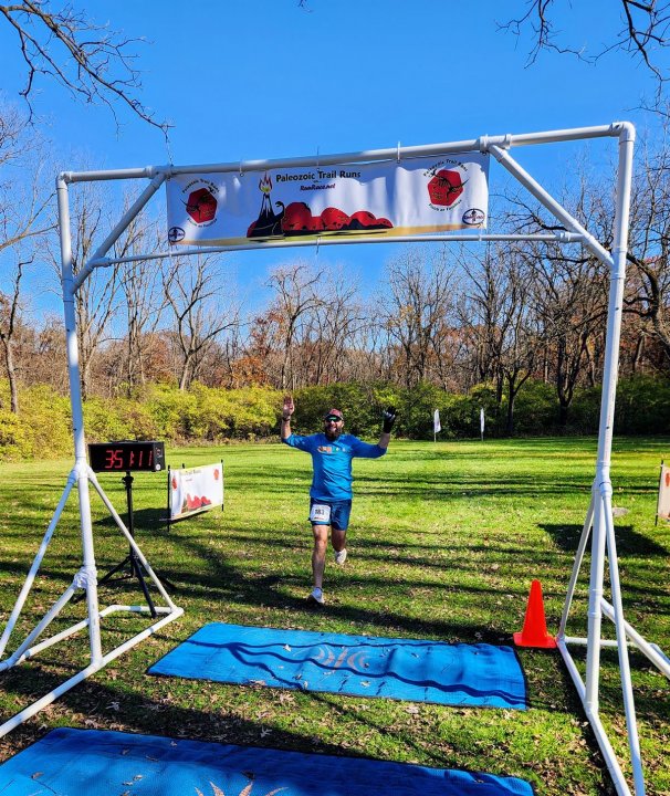 Action at Palos Park Woods North Start/Finish Area : Michelle's Phone...