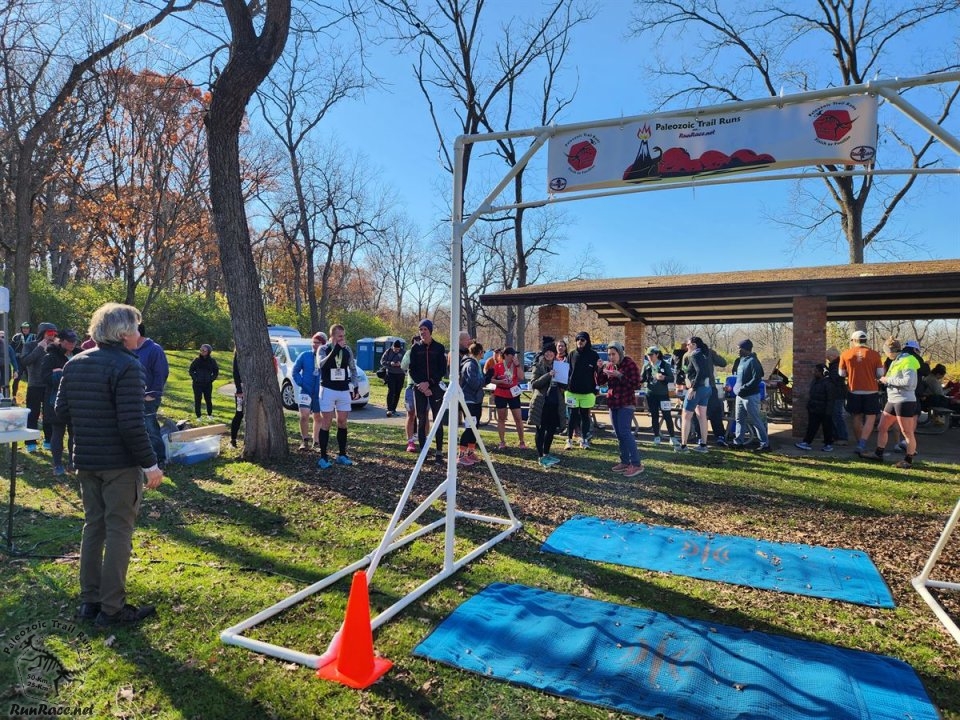 Action at Palos Park Woods North Start/Finish Area : Michelle's Phone...