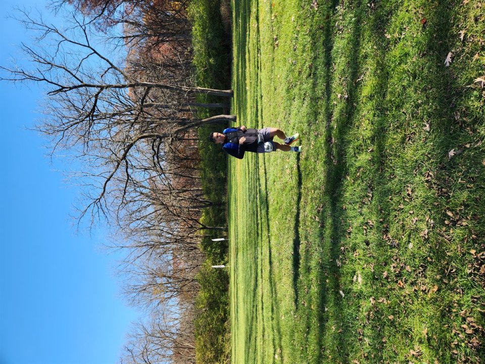Action at Palos Park Woods North Start/Finish Area : Michelle's Phone...