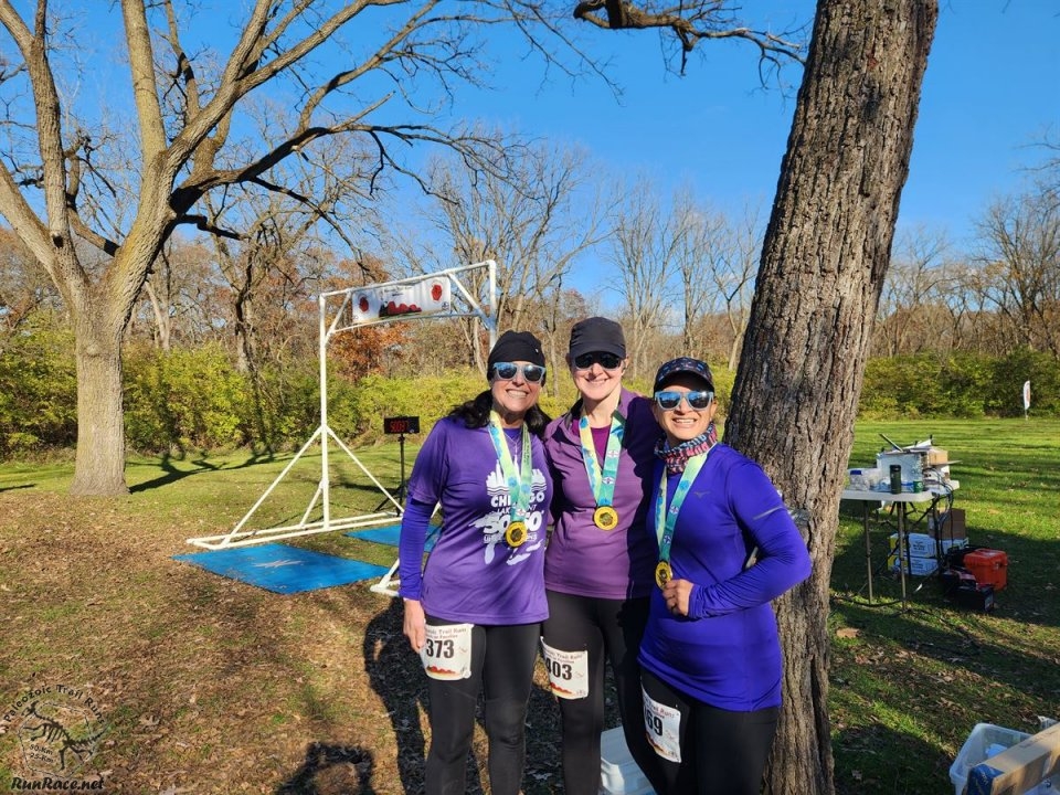 Action at Palos Park Woods North Start/Finish Area : Michelle's Phone...