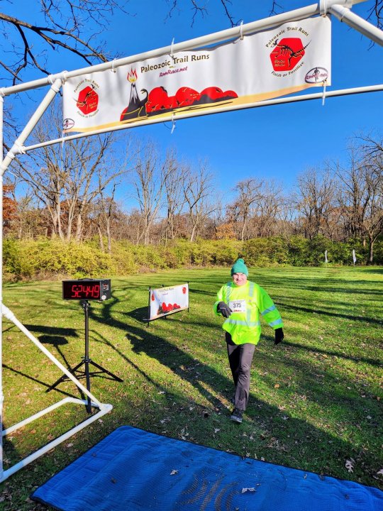 Action at Palos Park Woods North Start/Finish Area : Michelle's Phone...