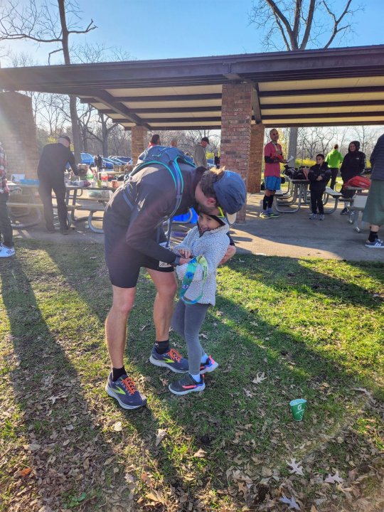 Action at Palos Park Woods North Start/Finish Area : Michelle's Phone...