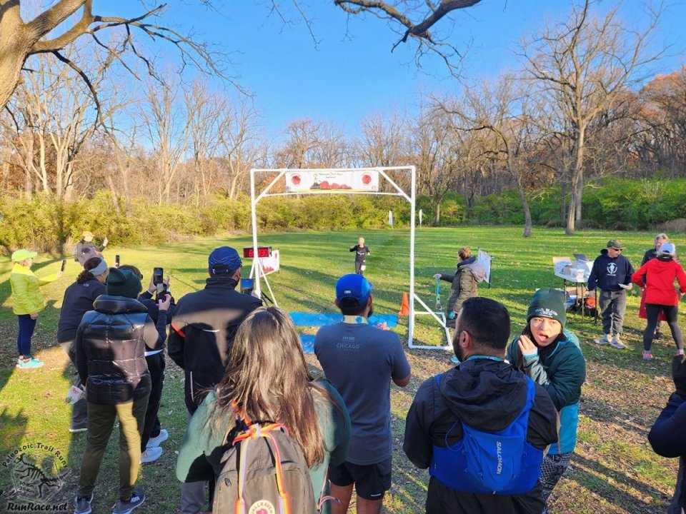 Action at Palos Park Woods North Start/Finish Area : Michelle's Phone...