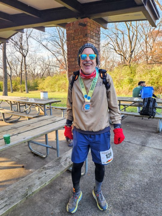 Action at Palos Park Woods North Start/Finish Area : Michelle's Phone...