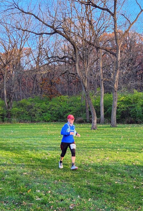 Action at Palos Park Woods North Start/Finish Area : Michelle's Phone...