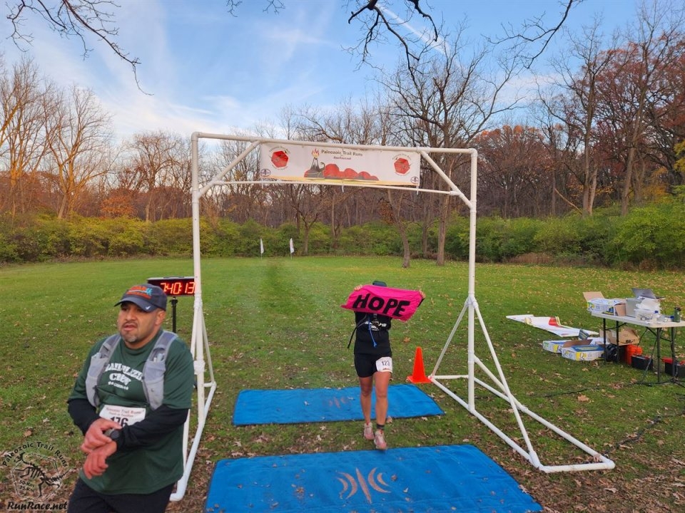 Action at Palos Park Woods North Start/Finish Area : Michelle's Phone...