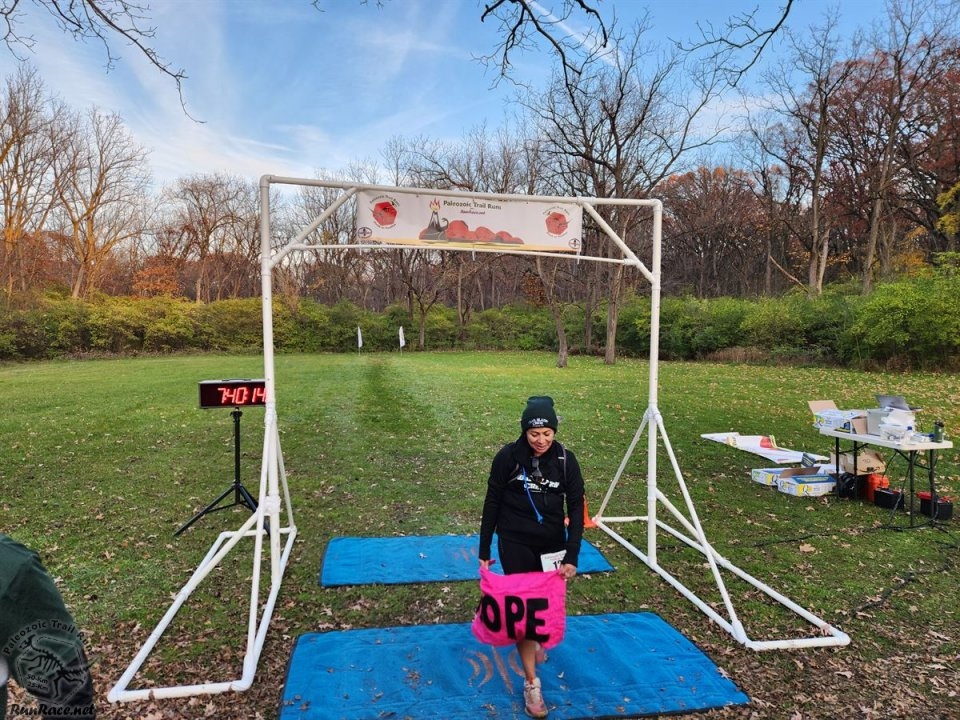 Action at Palos Park Woods North Start/Finish Area : Michelle's Phone...