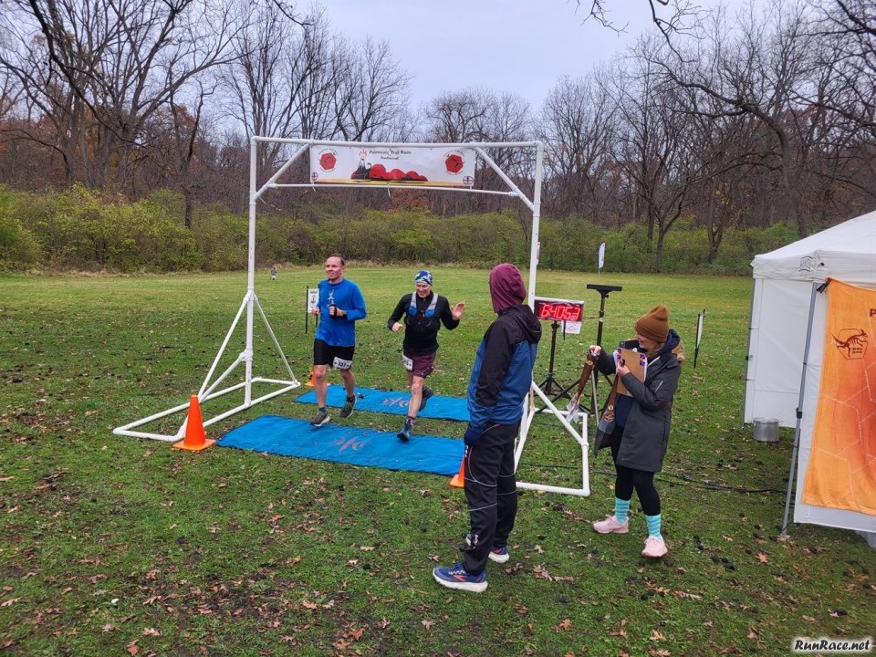 Action from Palos Park-North Aid Station