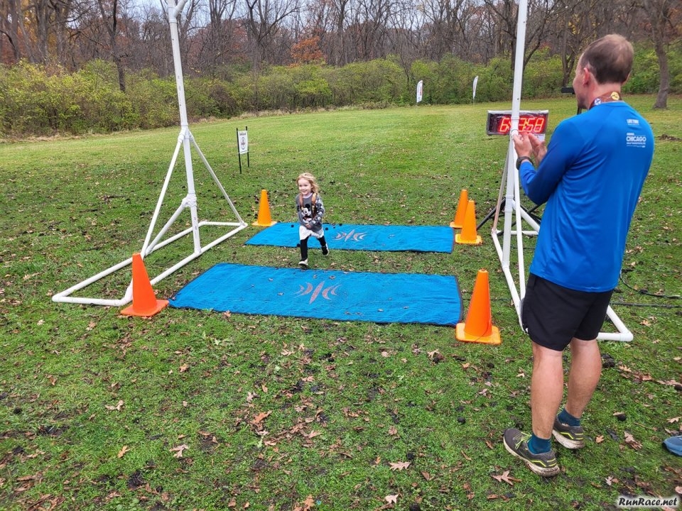 Action from Palos Park-North Aid Station