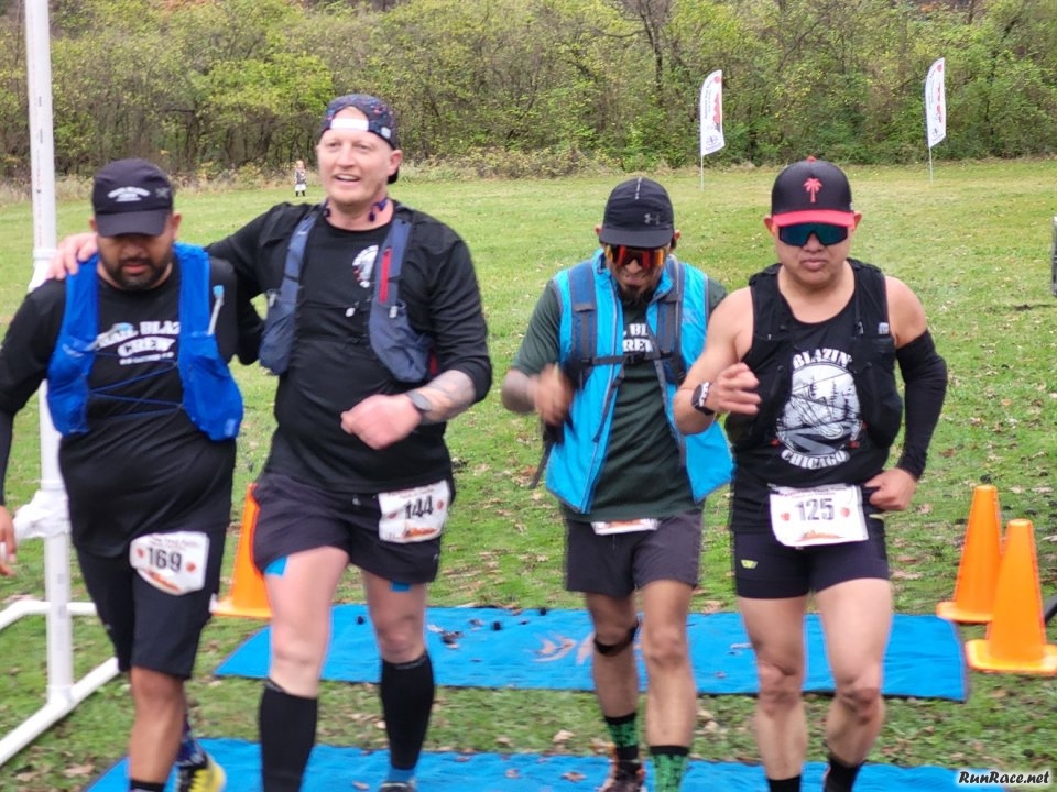 Action from Palos Park-North Aid Station