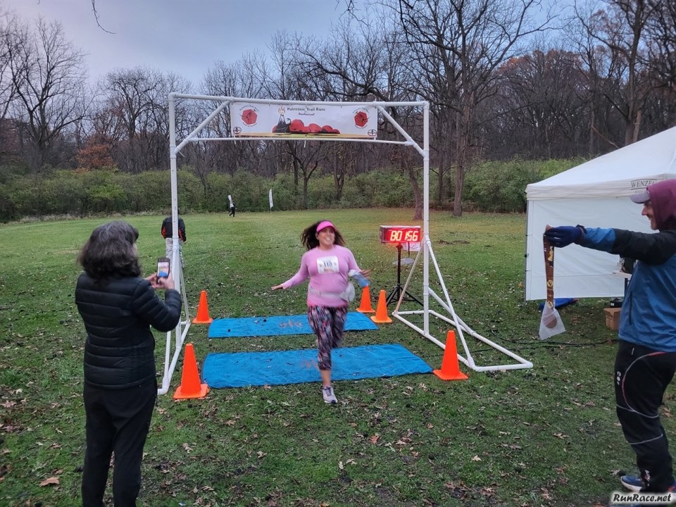 Action from Palos Park-North Aid Station