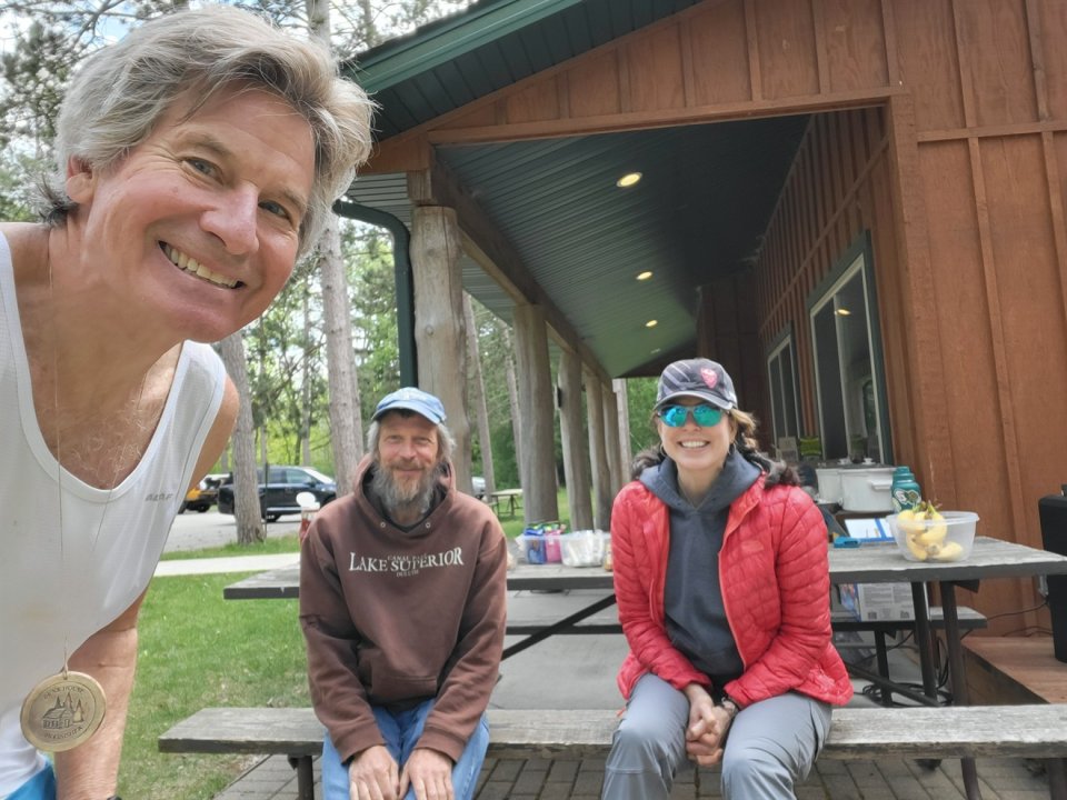 Bunk House Trail Runs Finish Area - Scuppernong Trailhead Bunk House Trail Runs Finish Area - Scuppernong Trailhead