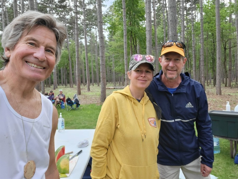 Bunk House Trail Runs Finish Area - Scuppernong Trailhead Bunk House Trail Runs Finish Area - Scuppernong Trailhead