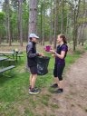 Bunk House Trail Runs Finish Area - Scuppernong Trailhead
