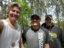 Bunk House Trail Runs Finish Area - Scuppernong Trailhead