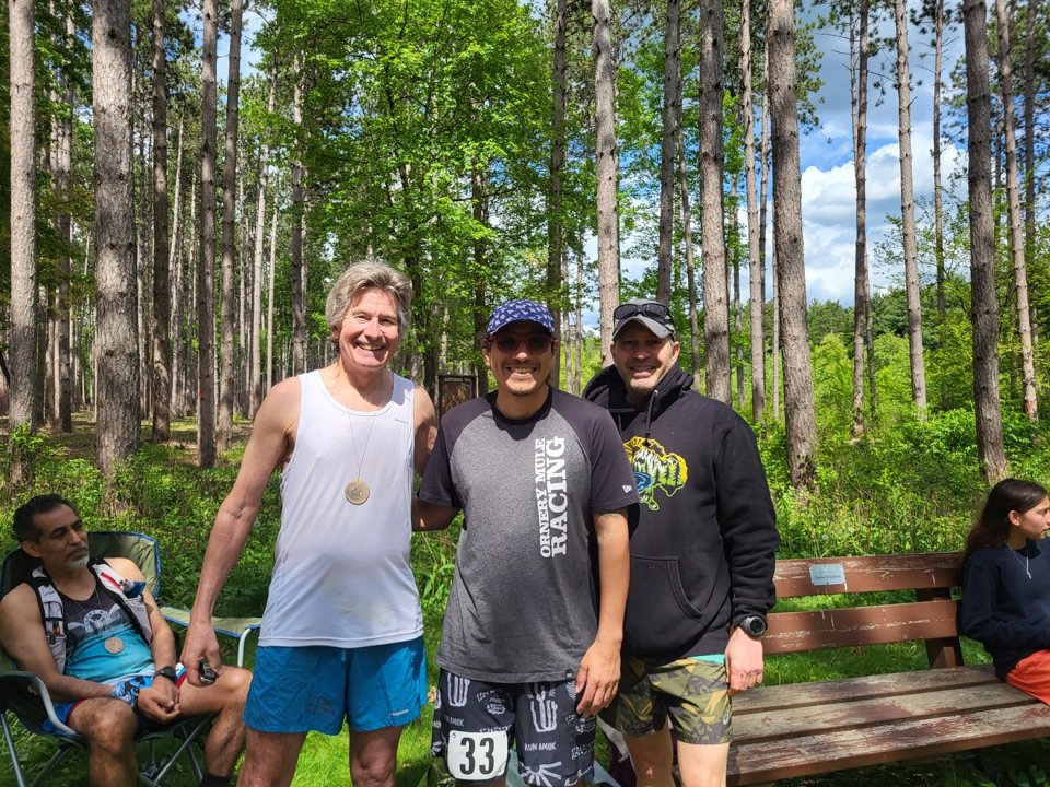Bunk House Trail Runs Finish Area - Scuppernong Trailhead Bunk House Trail Runs Finish Area - Scuppernong Trailhead