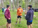 Bunk House Trail Runs Finish Area - Scuppernong Trailhead