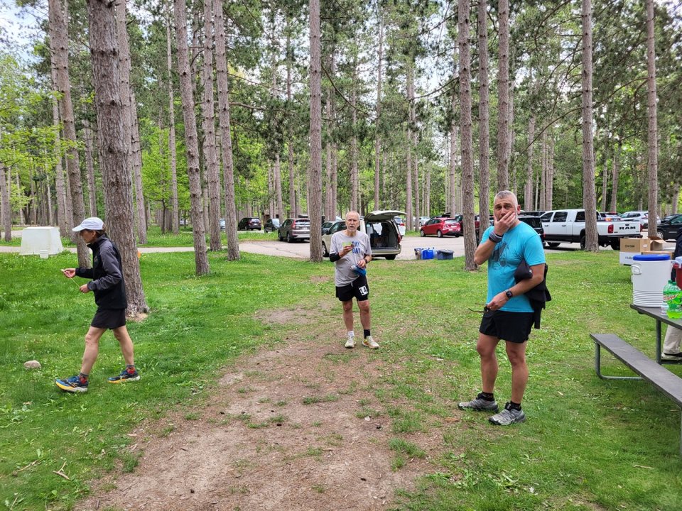 Bunk House Trail Runs Finish Area - Scuppernong Trailhead Bunk House Trail Runs Finish Area - Scuppernong Trailhead