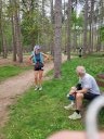 Bunk House Trail Runs Finish Area - Scuppernong Trailhead