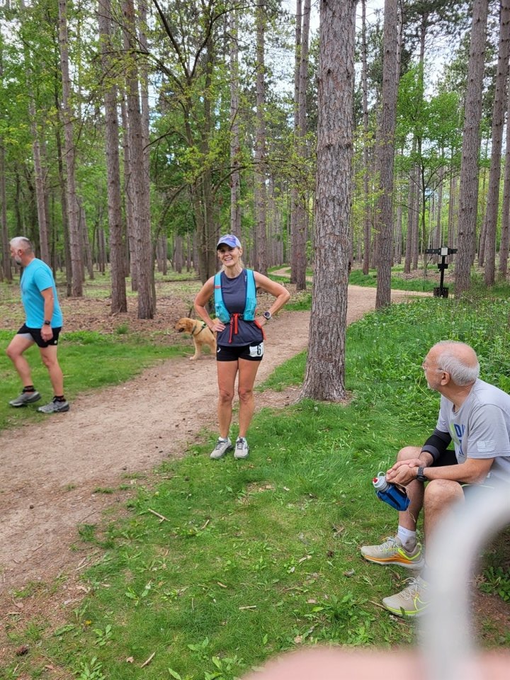 Bunk House Trail Runs Finish Area - Scuppernong Trailhead Bunk House Trail Runs Finish Area - Scuppernong Trailhead