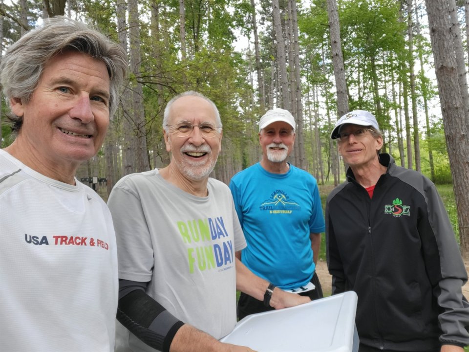 Bunk House Trail Runs Finish Area - Scuppernong Trailhead Bunk House Trail Runs Finish Area - Scuppernong Trailhead