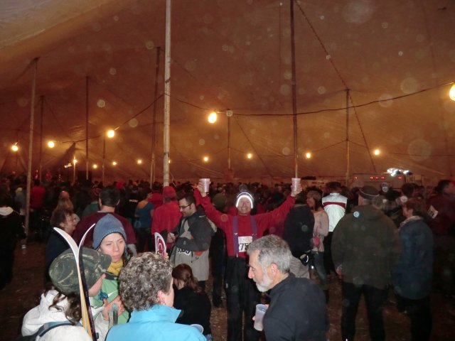 Saturday February 19, 2011 : Post-race Tent Party
