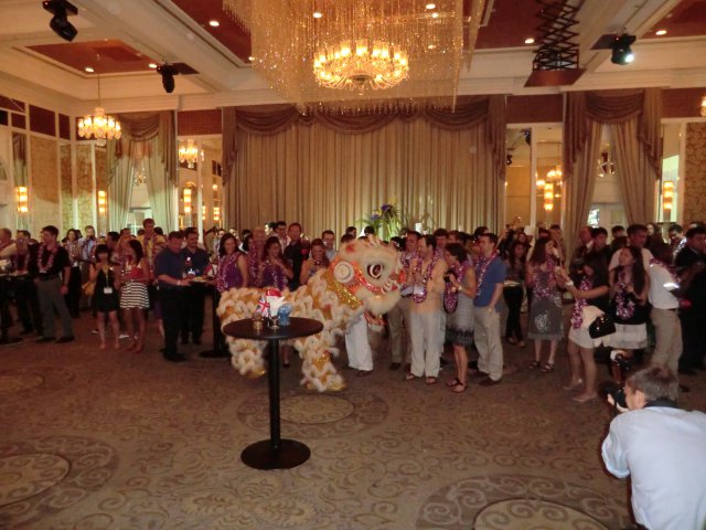 Pre-race reception - April 20, 2011