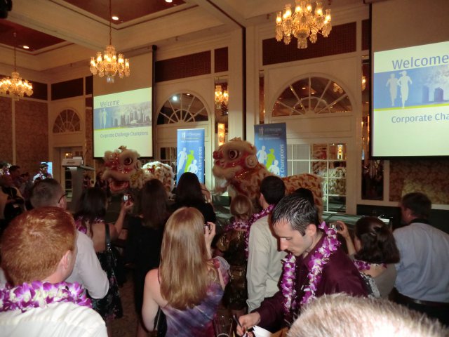 Pre-race reception - April 20, 2011