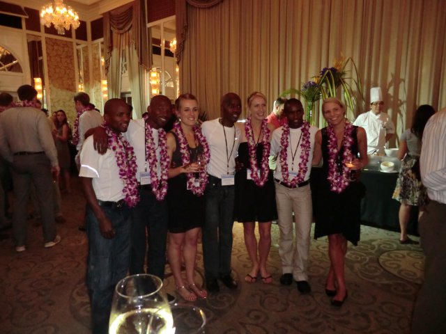 Pre-race reception - April 20, 2011